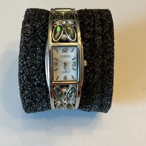 Studio Time Abalone Quartz Watch